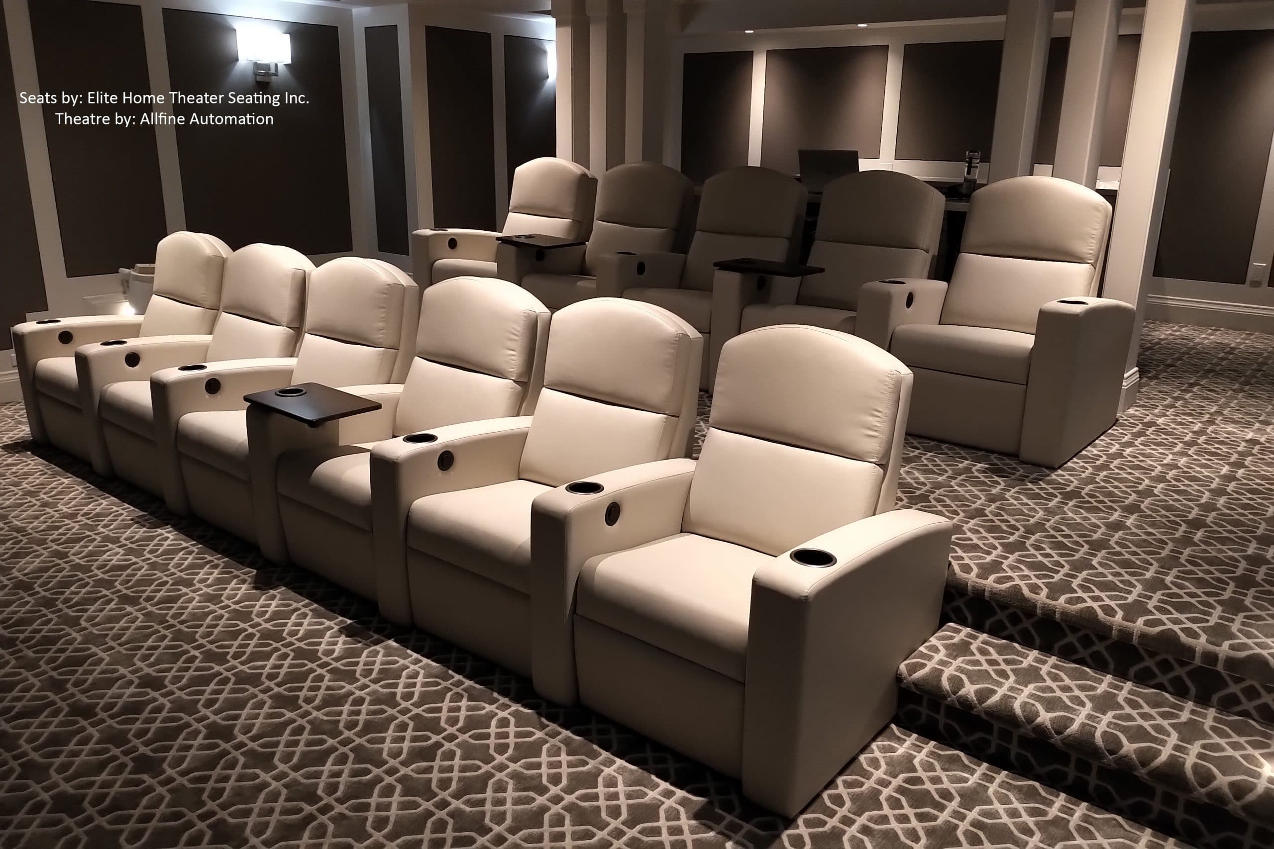 basement movie theater