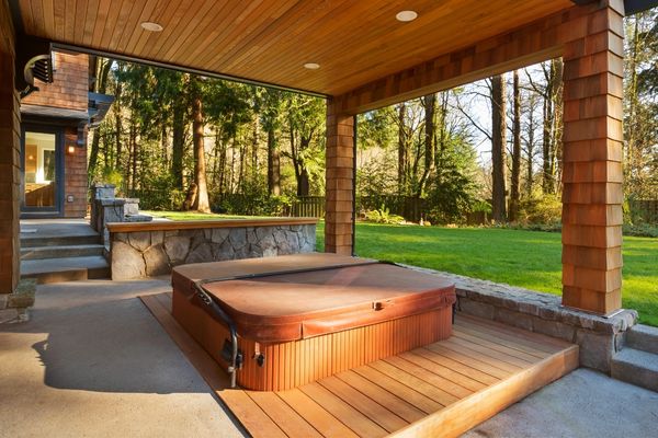 deck integrated garden boxes