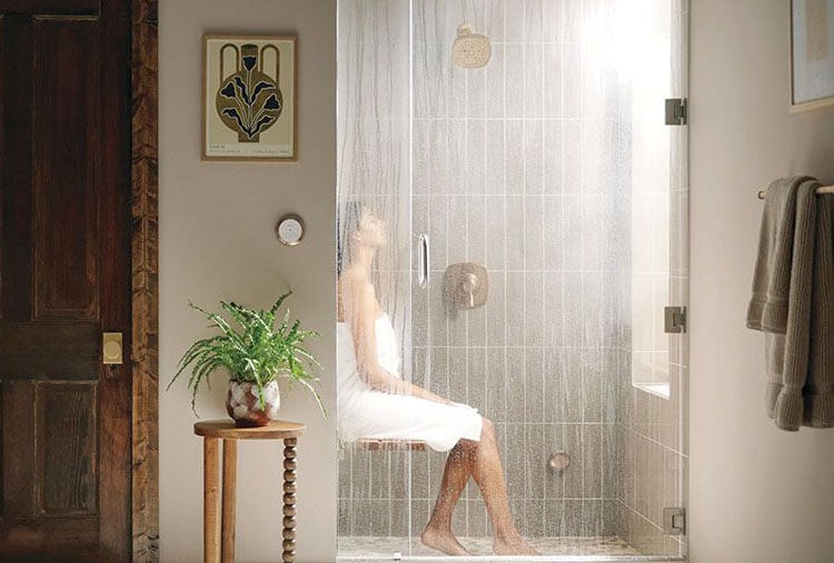 in-home spa and sauna